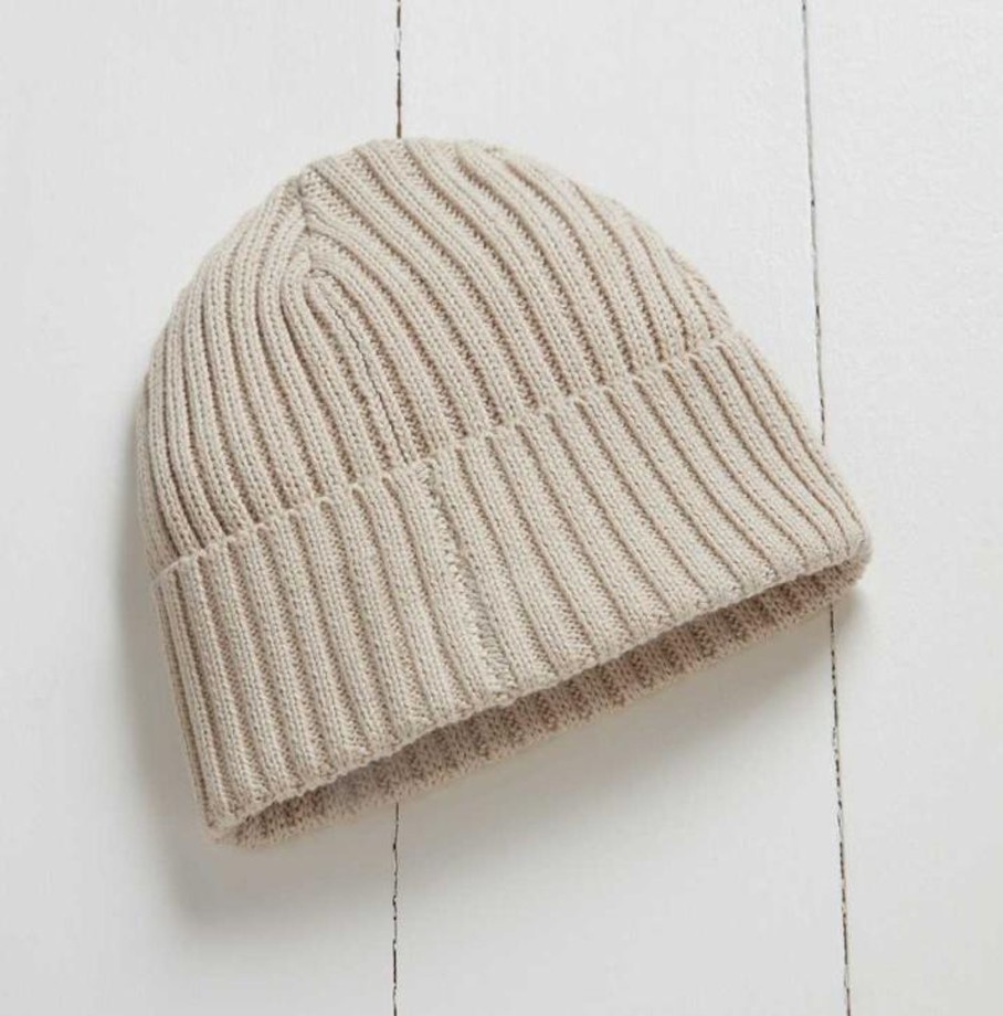 Wardrobe Grass & Air Hats & Caps | Grass Air Beanie Hat - Stone