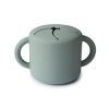 Meal Time Mushie | Mushie Snack Cup - Cambridge Blue