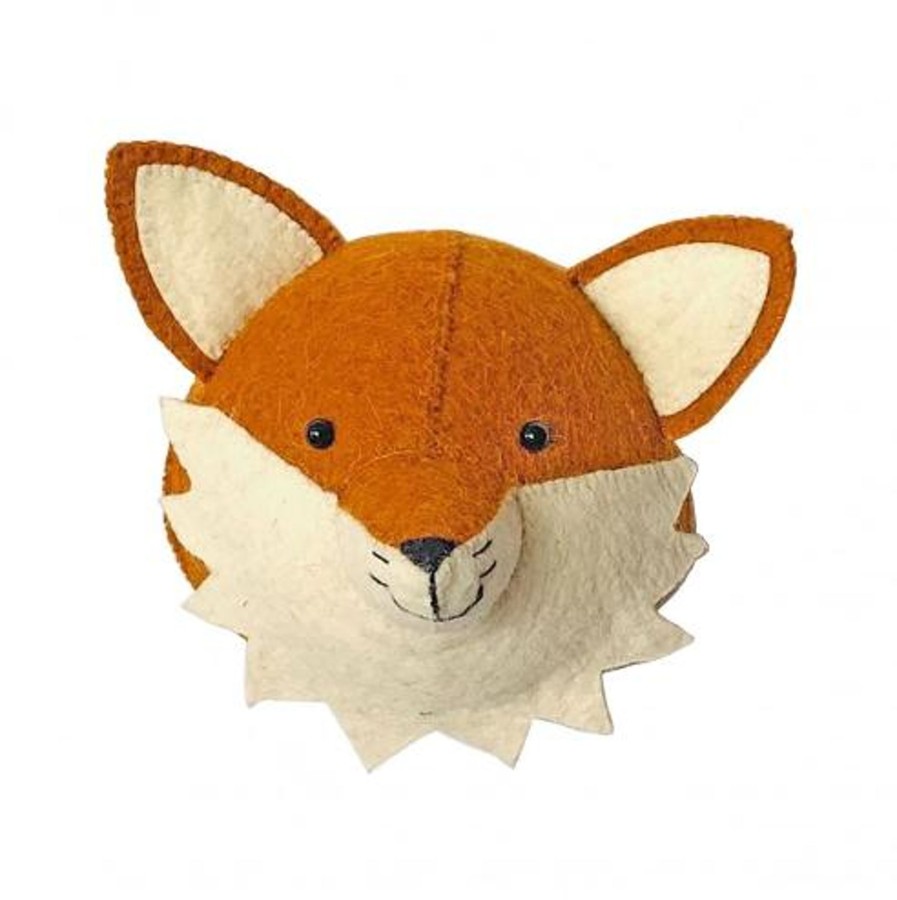 Kid'S Room Fiona Walker England | Fiona Walker Baby Fox Head - Mini