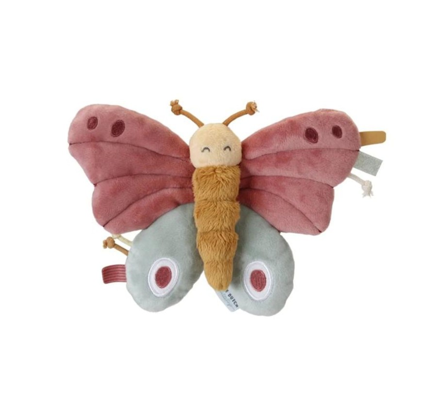 Play Little Dutch | Little Dutch Activity Cuddle Toy - Butterfly