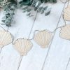 Kid'S Room Fox & Bramble | Clam Shell Wooden Garland