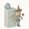 Play MAILEG | Maileg Tooth Fairy Mouse In Matchbox - Blue