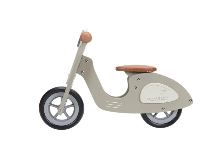 Play Little Dutch | Little Dutch Balance Bike Scooter - Olive