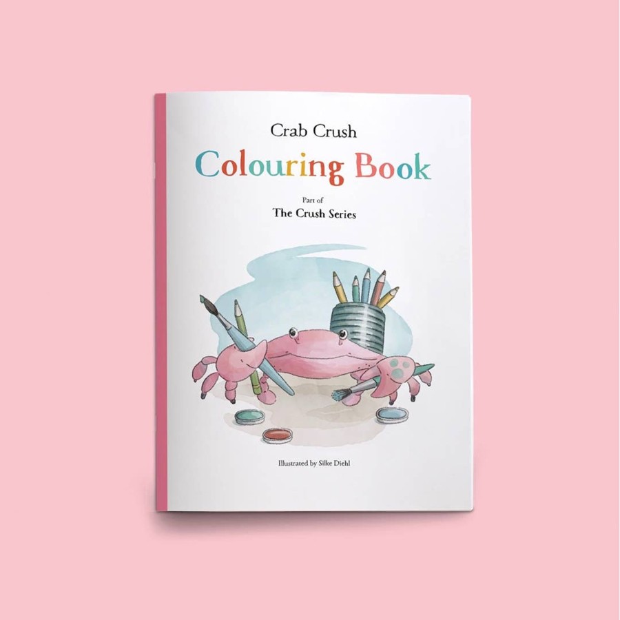 Baby Care The Crush Series | The Crush Series Colouring Book - Crab Crush