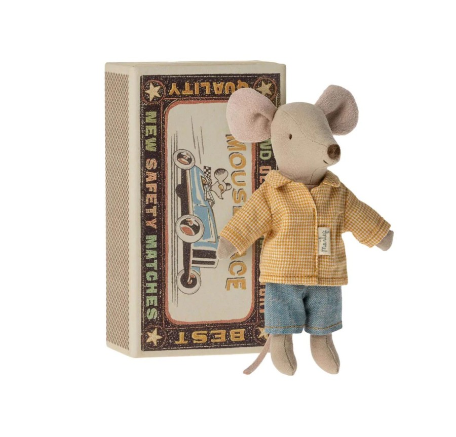 Play MAILEG | Maileg Big Brother Mouse In Matchbox