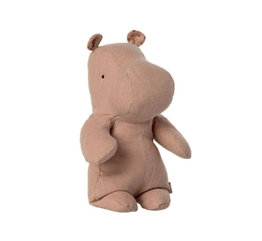 Play MAILEG | Maileg Safari Hippo - Small, Misty Rose