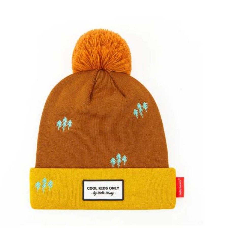 Wardrobe Hello Hossy Hats & Caps | Hello Hossy Beanie - Mountain Cool Trees