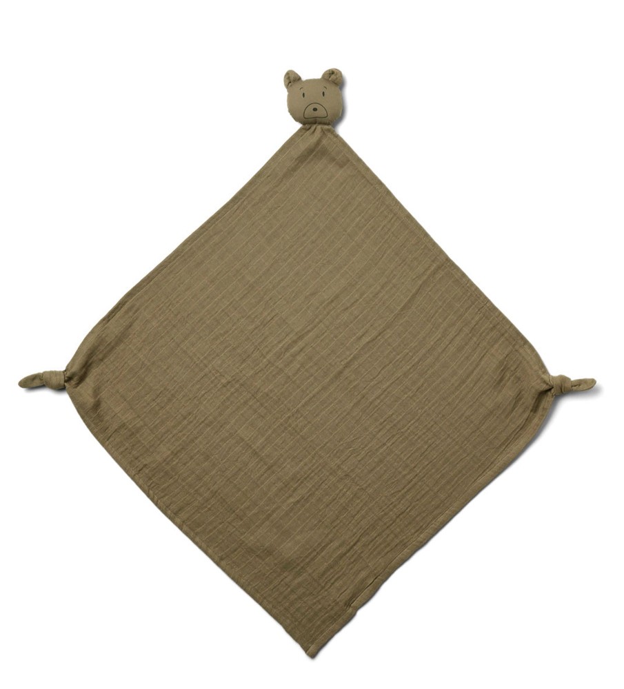 Baby Care Liewood | Liewood Robbie Multi Muslin Cloth - Mr Bear / Khaki