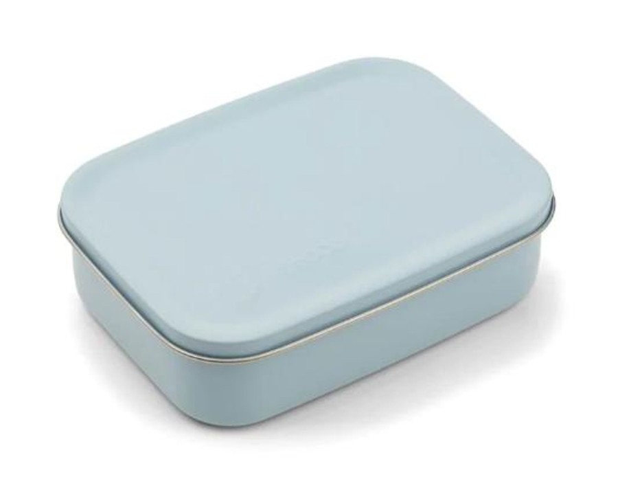 Meal Time Liewood | Liewood Jimmy Lunch Box - Mr Bear / Sea Blue