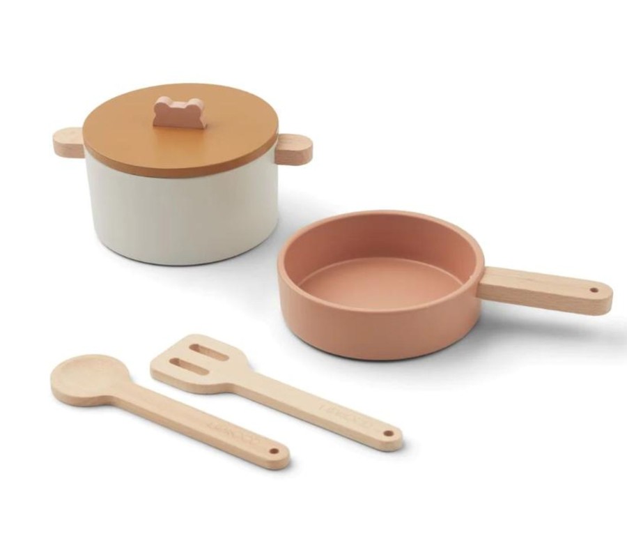 Play Liewood | Liewood Antonio Play Cooking Set - Rose Multi Mi