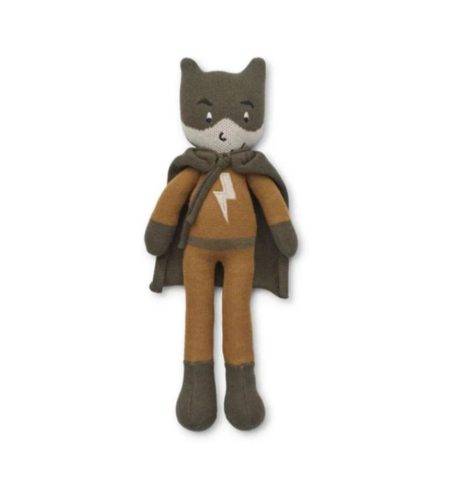 Play Liewood | Liewood Harris Superhero Doll - Golden Caramel