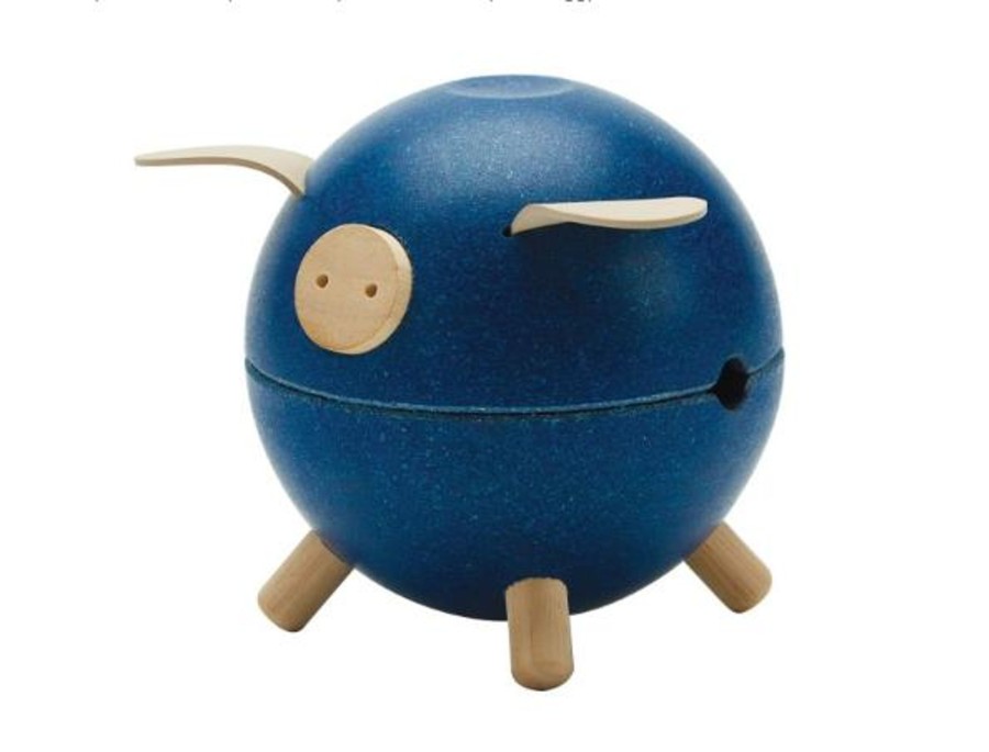 Play Plan Toys | Plan Toys Piggy Bank - Blue