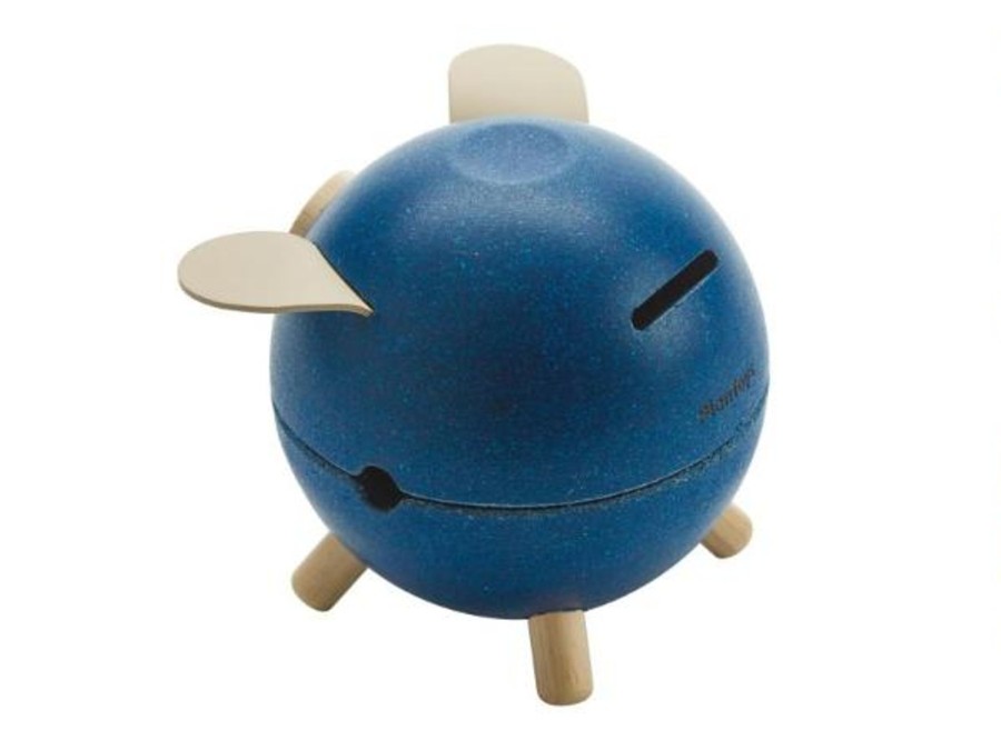 Play Plan Toys | Plan Toys Piggy Bank - Blue