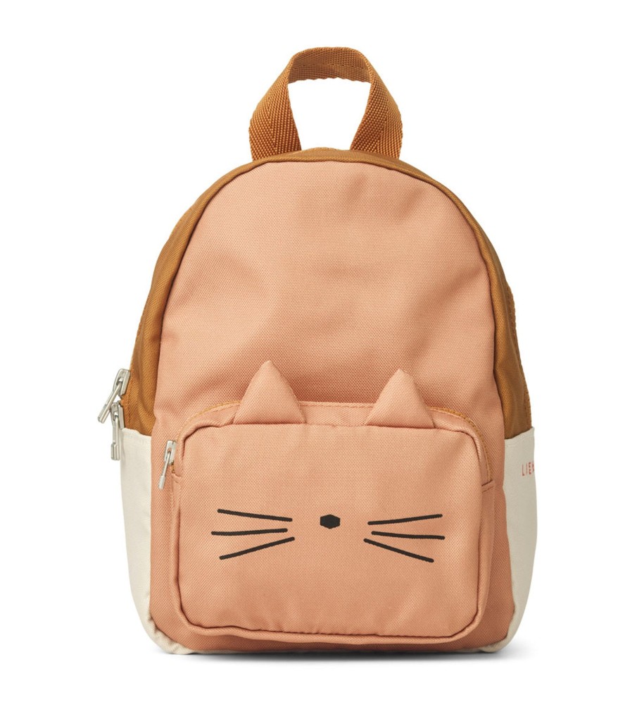 Wardrobe Liewood Backpacks & Bags | Liewood Saxo Mini Backpack - Cat / Tuscany Rose Multi Mix