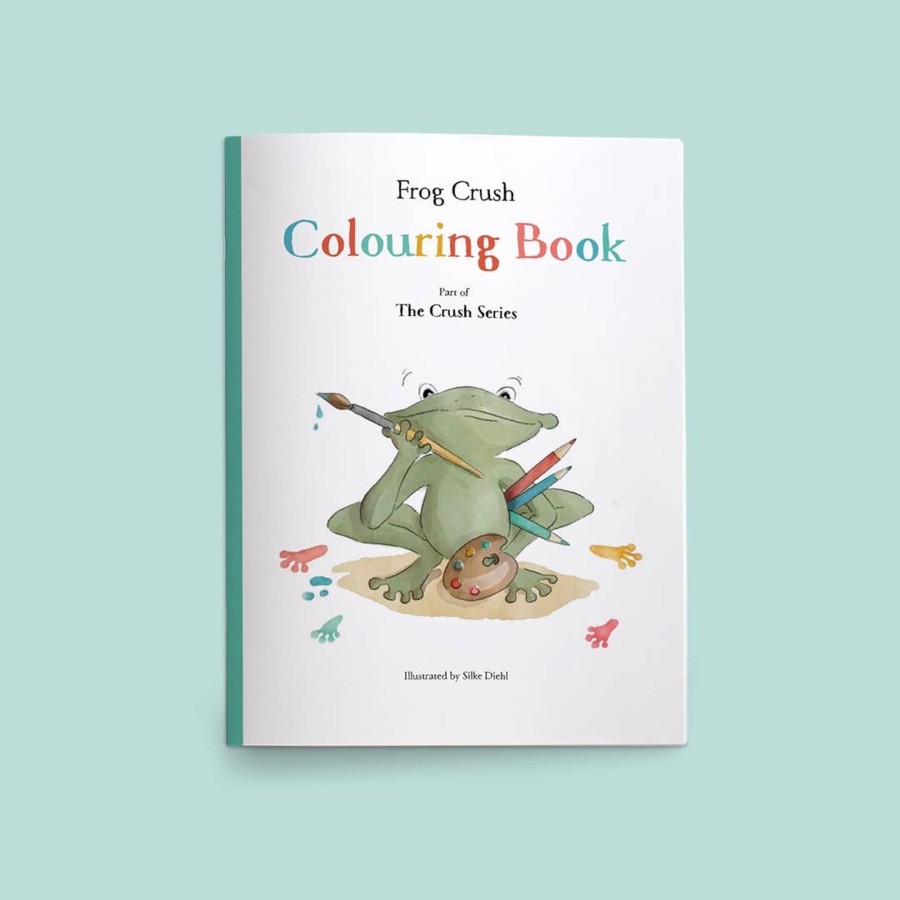 Play The Crush Series | The Crush Series Colouring Book - Frog Crush