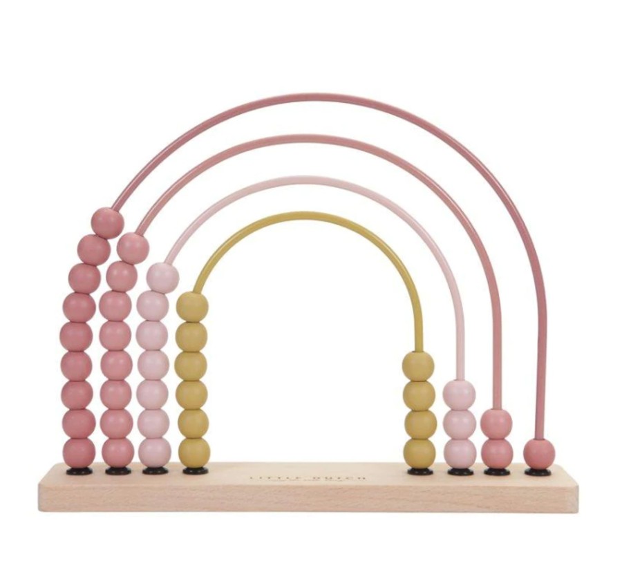 Play Little Dutch | Little Dutch Rainbow Abacus - Pink