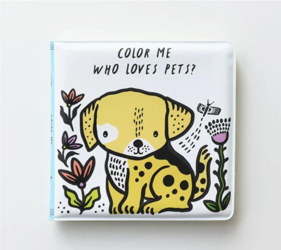 Play Wee Gallery | Wee Gallery Bath Book - Who Loves Pets?