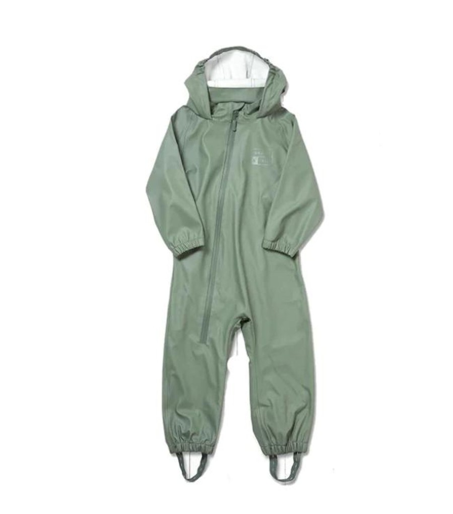 Play Grass & Air | Grass Air Puddlesuit - Khaki