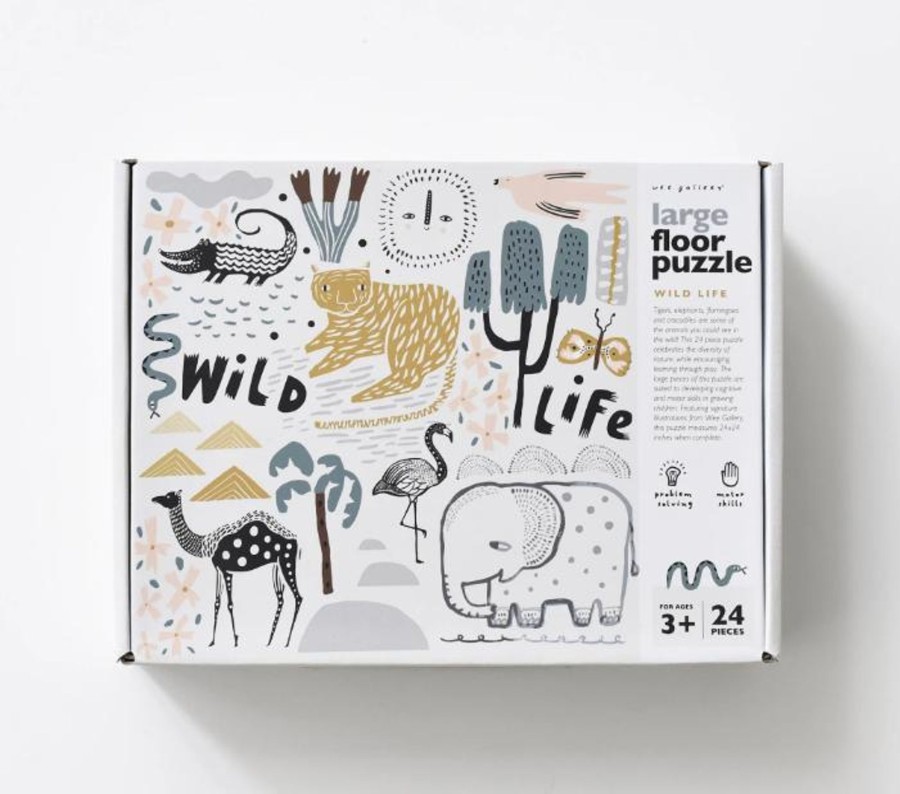 Play Wee Gallery | Wee Gallery Large Floor Puzzle - Wild Life