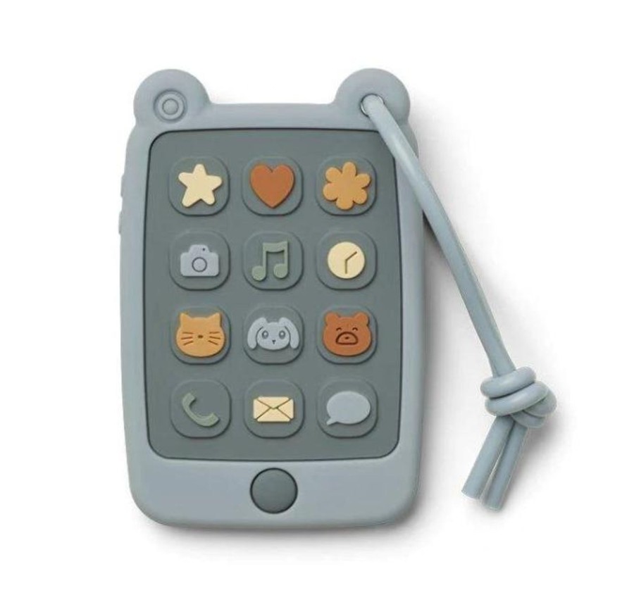 Play Liewood | Liewood Thomas Mobile Phone - Sea Blue