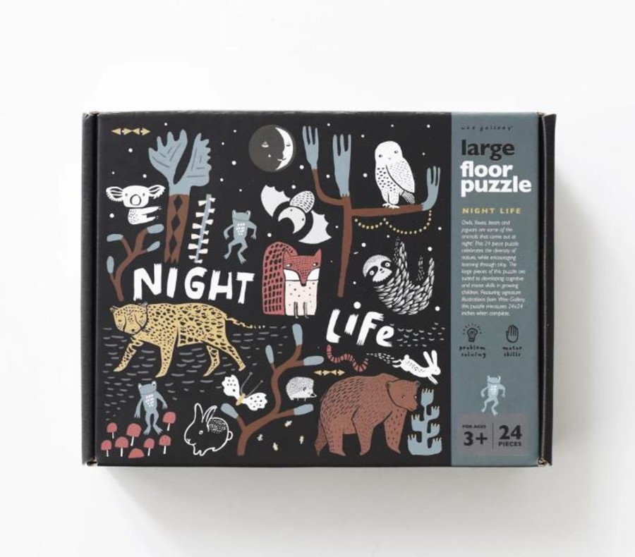 Play Wee Gallery | Wee Gallery Large Floor Puzzle - Night Life