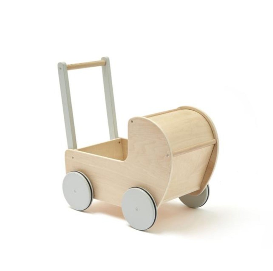 Play Kids Concept | Kid'S Concept Doll Pram - Natural