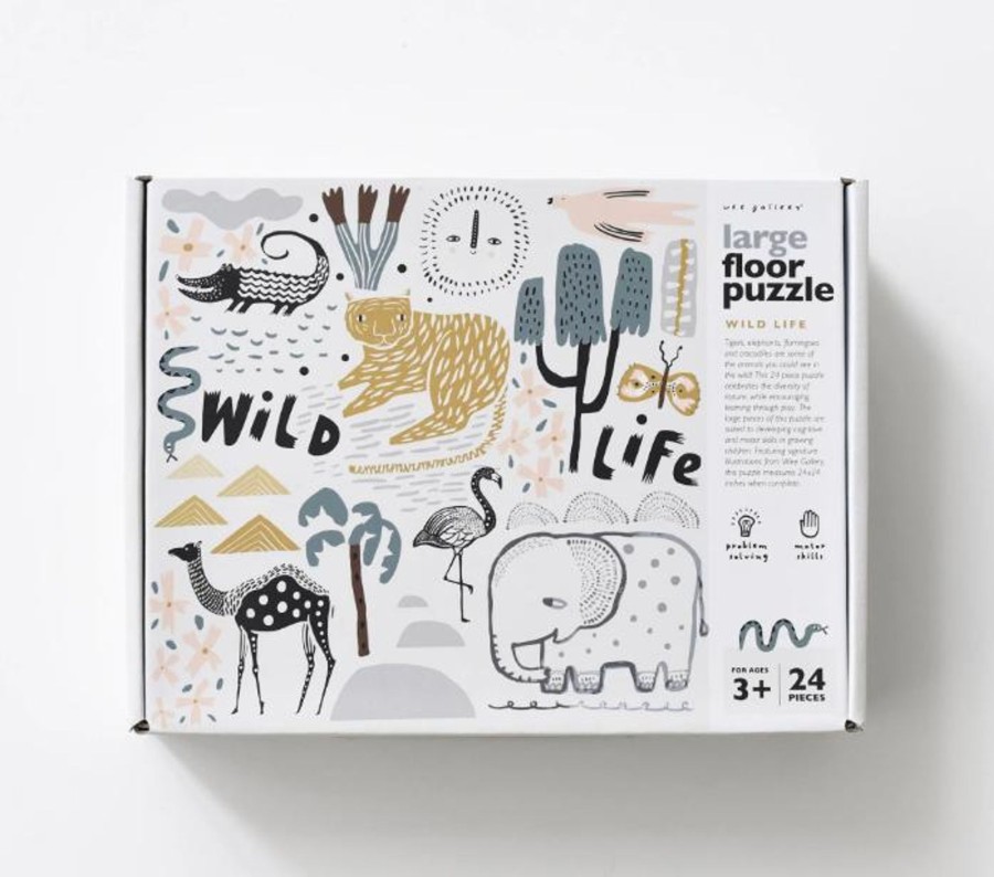 Play Wee Gallery | Wee Gallery Large Floor Puzzle - Wild Life