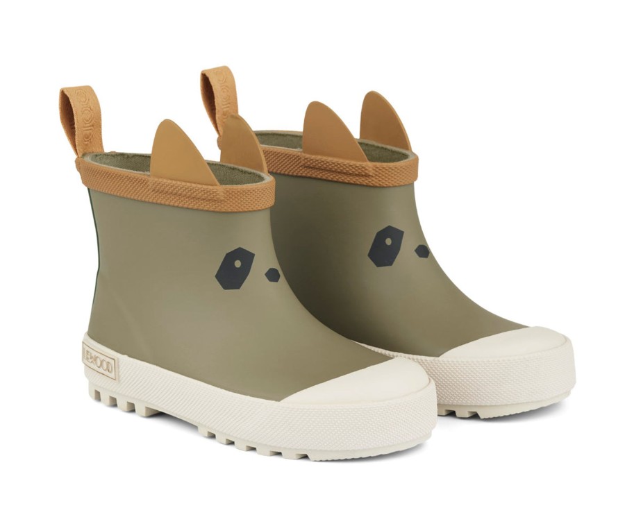 Wardrobe Liewood | Liewood Tekla Rain Boot - Panda / Khaki Multi Mix