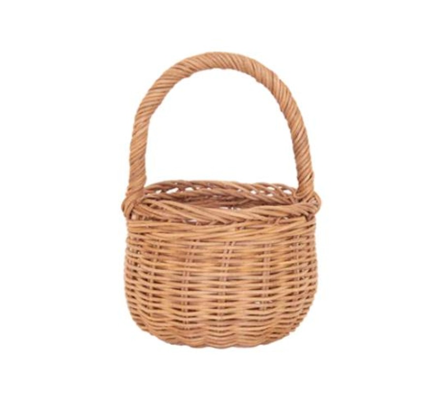 Laser Designs Olli Ella | Olli Ella Rattan Berry Basket - Natural