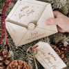 Laser Designs Fox & Bramble | Personalised Santa'S Christmas Wish List