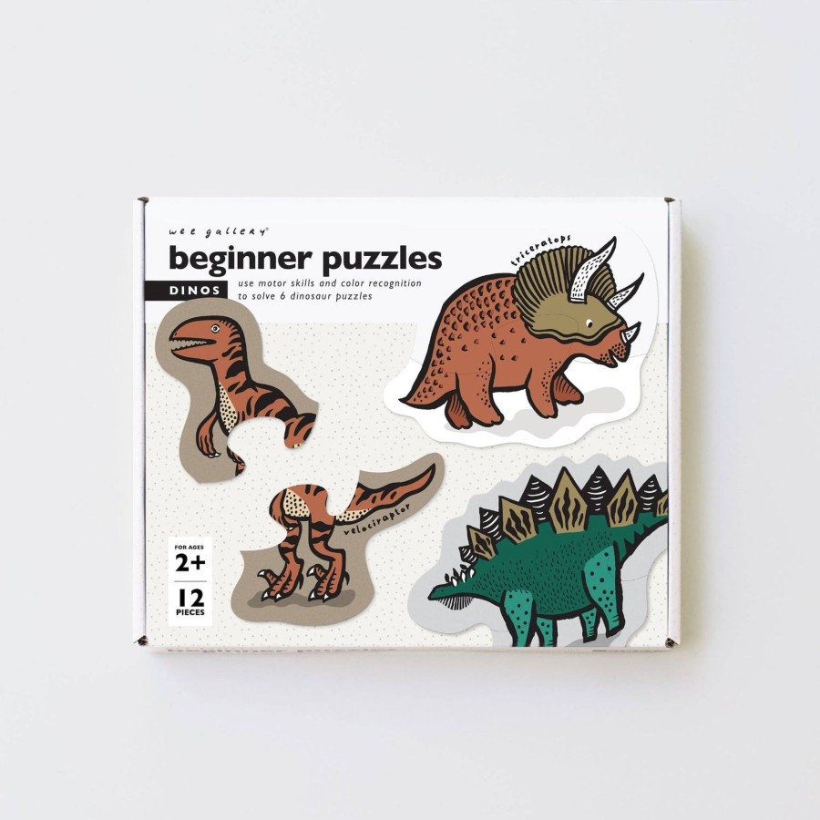 Play Wee Gallery | Wee Gallery Beginner Puzzles - Dinos