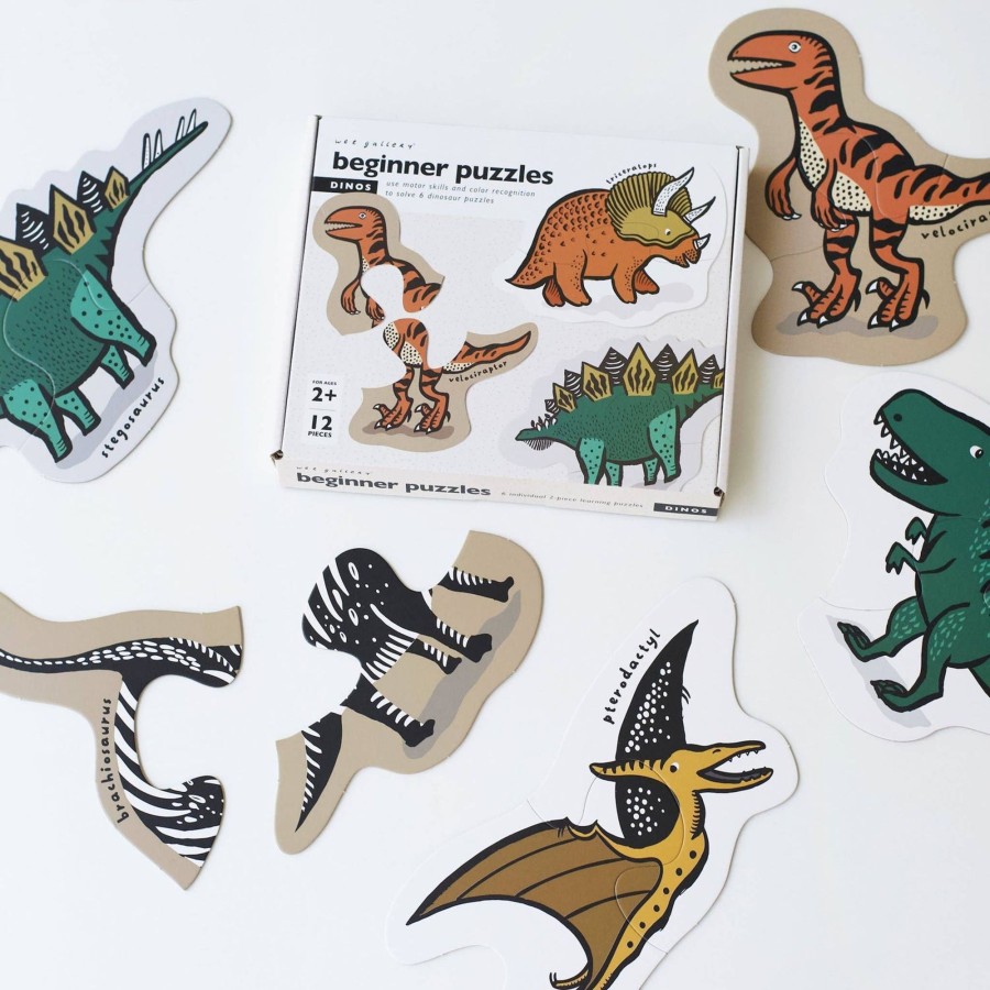 Play Wee Gallery | Wee Gallery Beginner Puzzles - Dinos