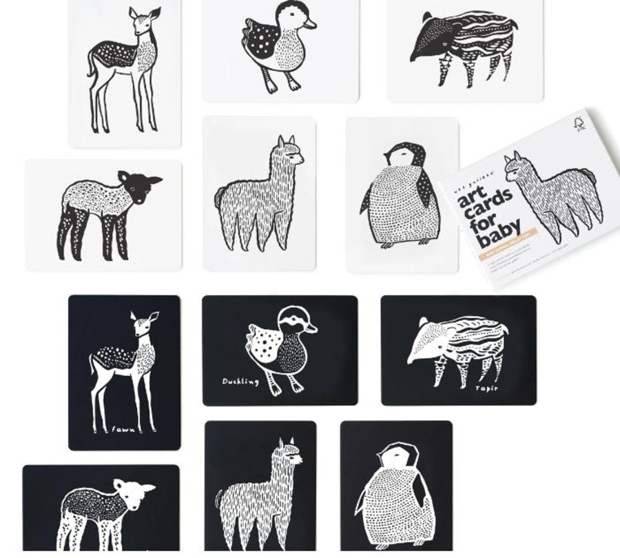 Play Wee Gallery | Wee Gallery Art Cards - Baby Animal