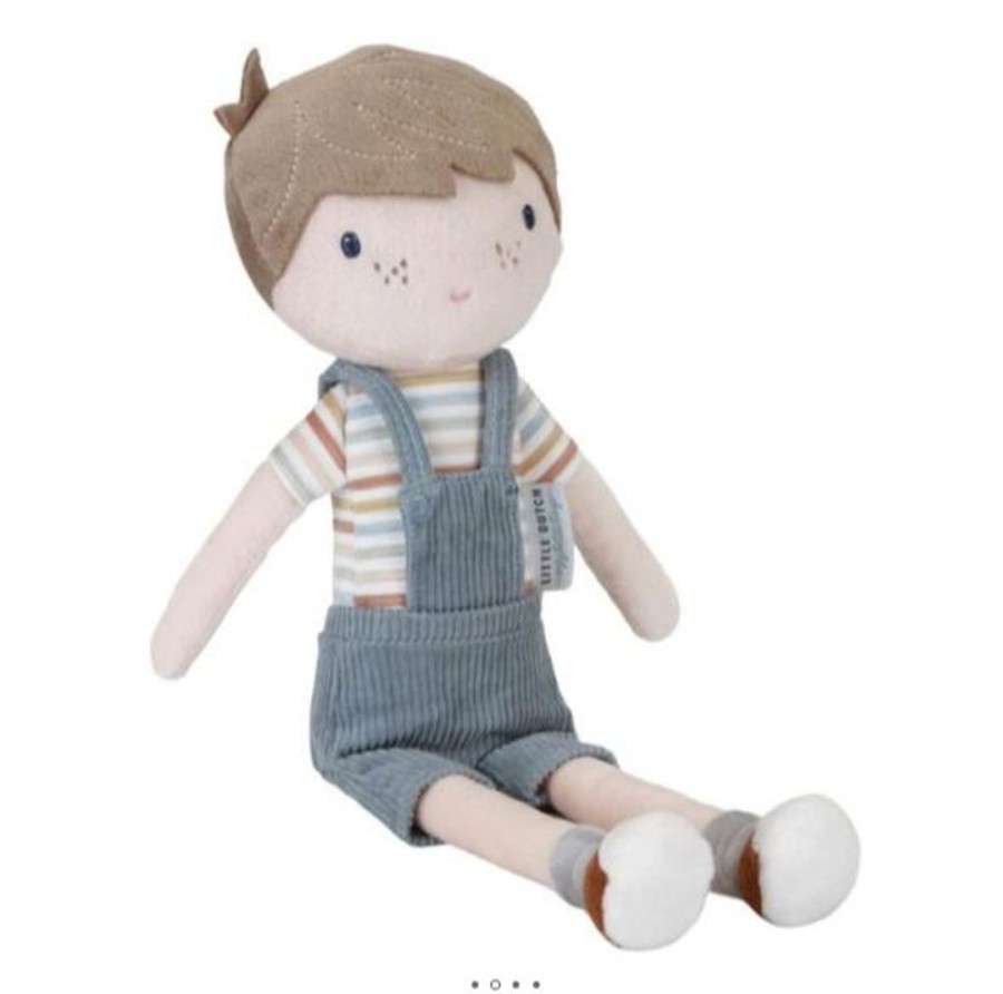 Play Little Dutch | Little Dutch Cuddle Doll - Jim 35Cm