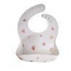 Meal Time Mushie | Mushie Silicone Bib - Light Shells