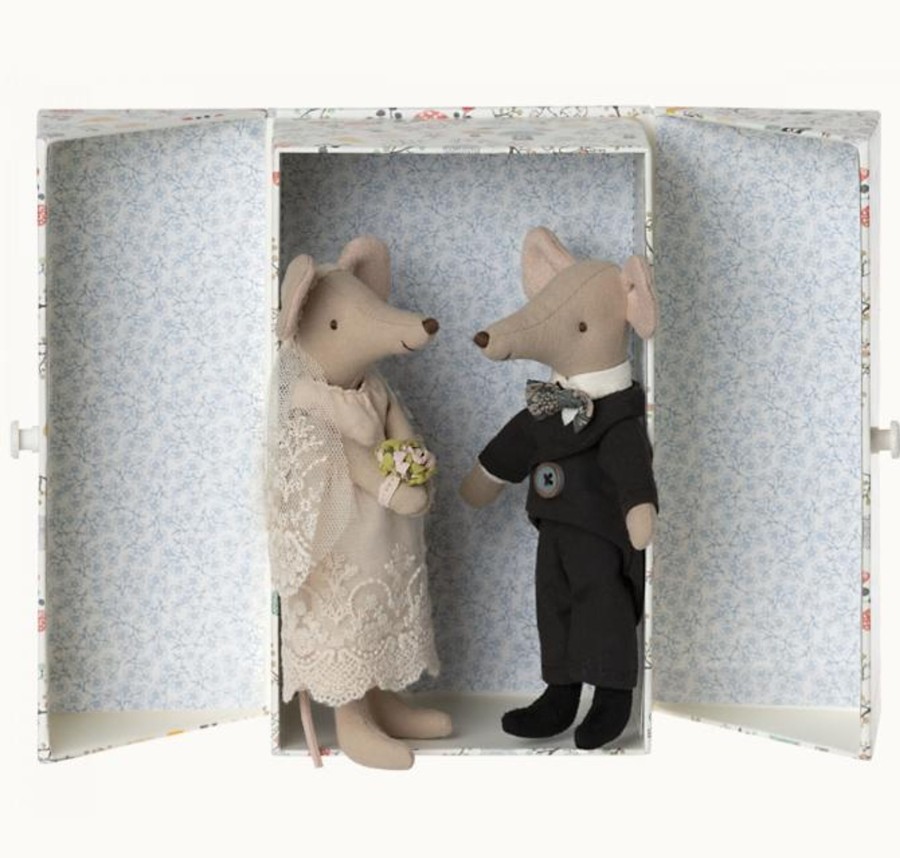 Play MAILEG | Maileg Wedding Mice Couple In Matchbox