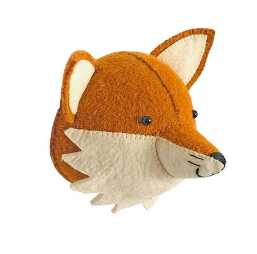 Kid'S Room Fiona Walker England | Fiona Walker Baby Fox Head - Mini