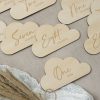 Laser Designs Fox & Bramble | Cloud Baby Milestone Discs