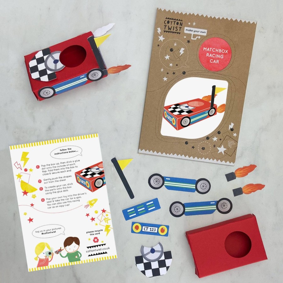 Play Cotton Twist | Cotton Twist - Make Your Own Matchbox Racing Car