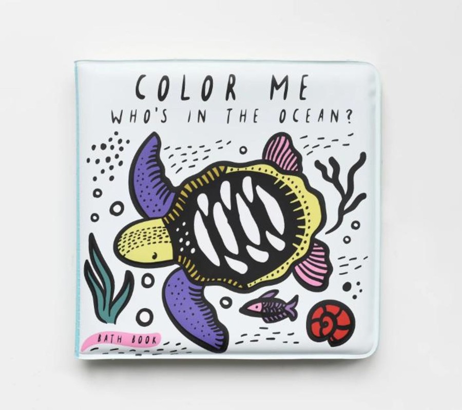 Play Wee Gallery | Wee Gallery Bath Book - Who'S In The Ocean?