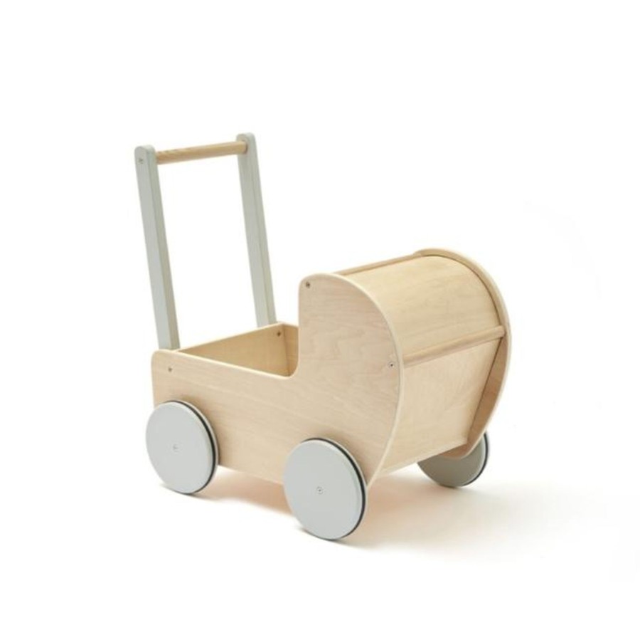 Play Kids Concept | Kid'S Concept Doll Pram - Natural