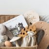 Laser Designs Fox & Bramble | Personalised First Easter Plaque | Social Media Flat Lay Prop | Babies