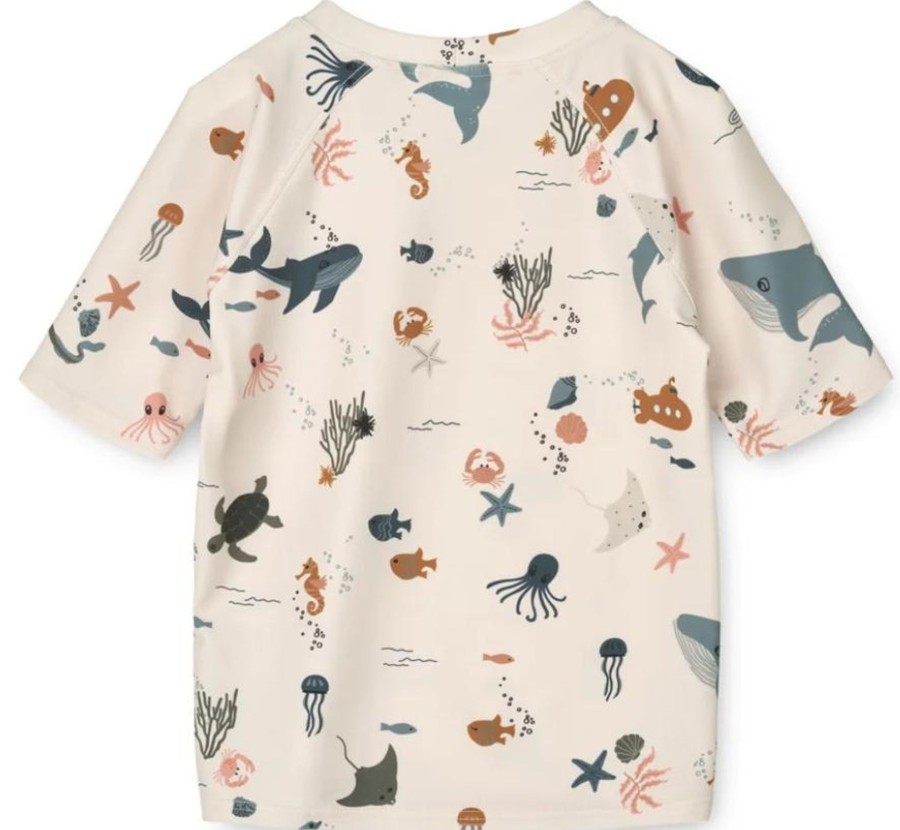 Play Liewood | Liewood Noah Swim Tee - Sea Creature / Sandy