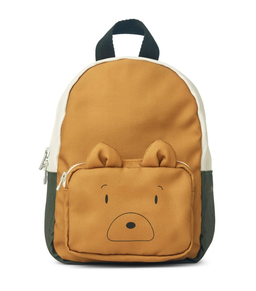 Wardrobe Liewood Backpacks & Bags | Liewood Saxo Mini Backpack - Mr Bear / Golden Caramel