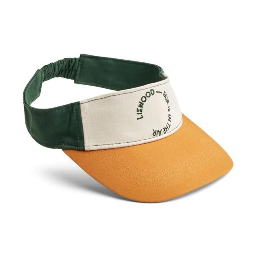 Wardrobe Liewood Hats & Caps | Liewood Poppy Visor - Garden Green Multi Mix