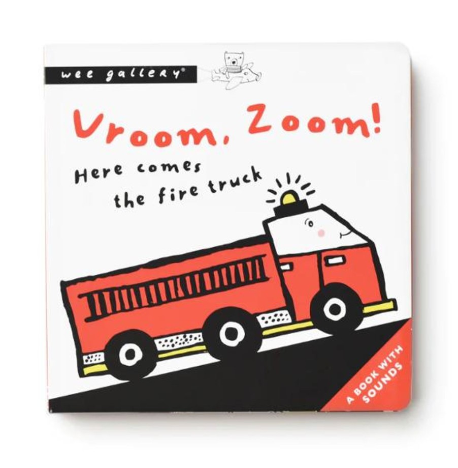 Play Wee Gallery | Wee Gallery Sound Book - Vroom, Zoom!