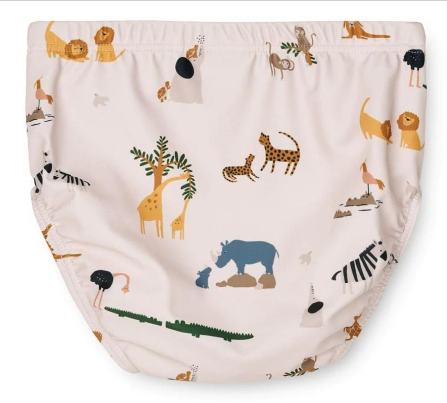 Play Liewood | Liewood Anthony Baby Printed Swim Pants - Sea Creature / Sandy