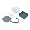 Meal Time Liewood | Liewood Amandine Bento Box - Sea Blue / Whale Blue