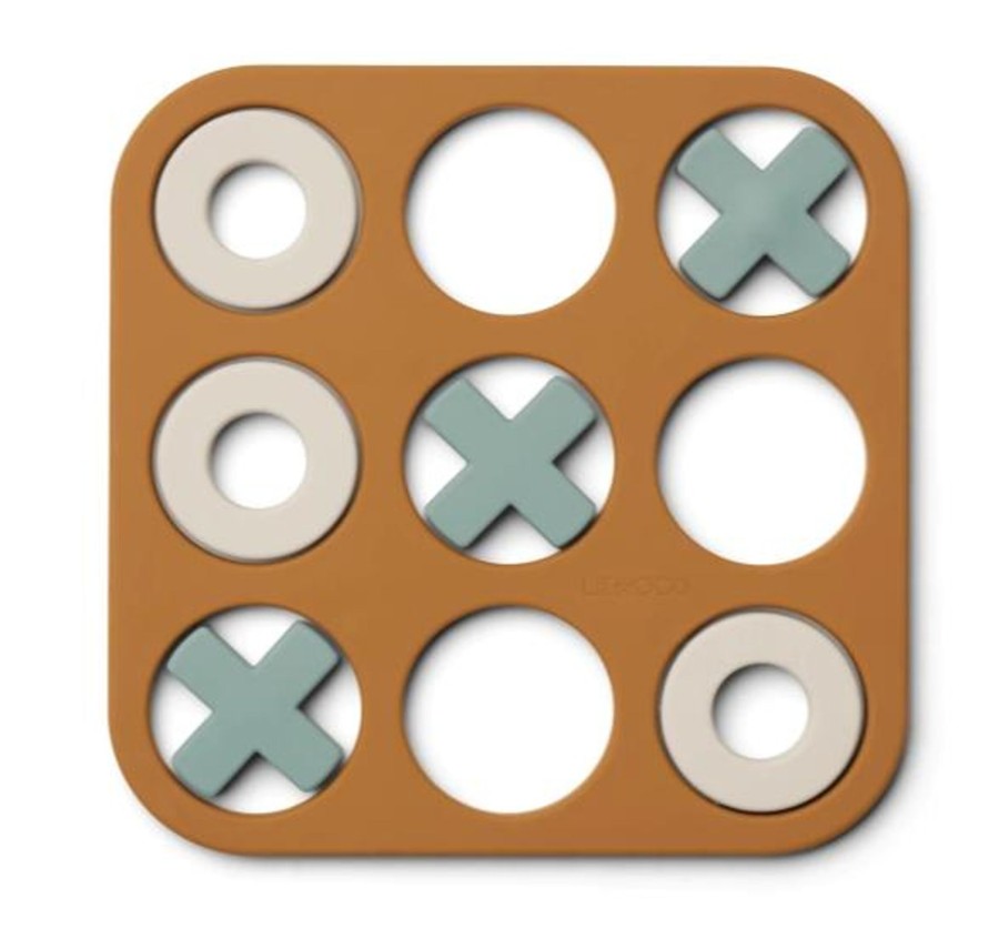 Play Liewood | Liewood Kelsey Tic Tac Toe - Golden Caramel Mix