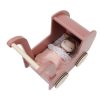 Play Little Dutch | Little Dutch Doll Pram With Doll - Flowers Butterflies